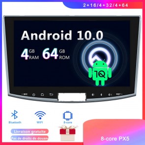 10" Android 10 Autoradio Lecteur DVD GPS Compatible pour VW Passat B7 (2012-2015)-1