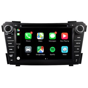 Hyundai i40 Android 12.0 Autoradio DVD GPS avec Commande au volant et Kit mains libres Bluetooth DAB USB 4G WiFi OBD2 Carplay - Android 12 Autoradio Lecteur DVD GPS pour Hyundai i40 (2011-2019)