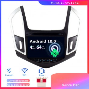 Android 10 Autoradio Lecteur DVD GPS Compatible pour Chevrolet Cruze (De 2013)-1