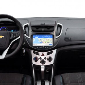 Chevrolet Trax Android 10.0 Autoradio DVD GPS avec Ecran tactile Commande au volant et Kit mains libres Bluetooth Micro DAB CD SD USB 4G WiFi TV MirrorLink OBD2 Carplay - Android 10 Autoradio Lecteur DVD GPS Compatible pour Chevrolet Trax (De 2013)