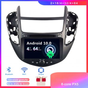 Android 10 Autoradio Lecteur DVD GPS Compatible pour Chevrolet Trax (De 2013)-1