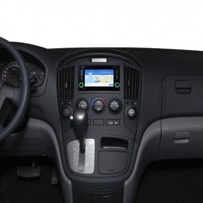 Hyundai H-1 Android 10.0 Autoradio DVD GPS avec Ecran tactile Commande au volant et Kit mains libres Bluetooth Micro DAB CD SD USB 4G WiFi TV MirrorLink OBD2 Carplay - Android 10 Autoradio Lecteur DVD GPS Compatible pour Hyundai H-1 (2007-2015)