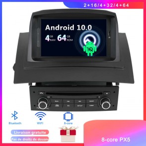 Android 10 Autoradio Lecteur DVD GPS Compatible pour Renault Mégane II (2002-2009)-1