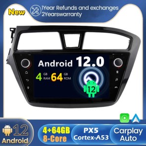 Android 12 Autoradio Lecteur DVD GPS Compatible pour Hyundai i20 (2014-2017)-1