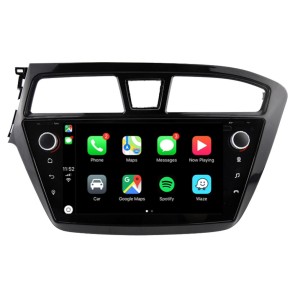 Hyundai i20 Android 12.0 Autoradio DVD GPS avec Commande au volant et Kit mains libres Bluetooth DAB USB 4G WiFi OBD2 Carplay - Android 12 Autoradio Lecteur DVD GPS pour Hyundai i20 (2014-2017)