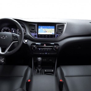 Hyundai ix35 Android 10.0 Autoradio DVD GPS avec Ecran tactile Commande au volant et Kit mains libres Bluetooth Micro DAB CD SD USB 4G WiFi TV MirrorLink OBD2 Carplay - Android 10 Autoradio Lecteur DVD GPS Compatible pour Hyundai ix35 (2015-2018)