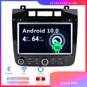 7" Android 10 Autoradio Lecteur DVD GPS Compatible pour VW Touareg (2010-2018)-1