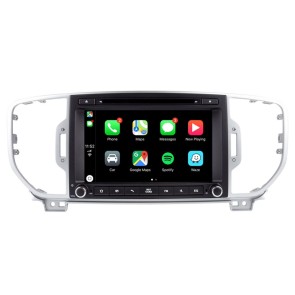 Kia Sportage Android 12.0 Autoradio DVD GPS avec Commande au volant et Kit mains libres Bluetooth DAB USB 4G WiFi OBD2 Carplay - Android 12 Autoradio Lecteur DVD GPS pour Kia Sportage (2016-2019)
