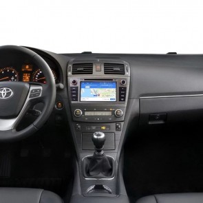 Toyota Avensis Android 10.0 Autoradio DVD GPS avec Ecran tactile Commande au volant et Kit mains libres Bluetooth Micro DAB CD SD USB 4G WiFi TV MirrorLink OBD2 Carplay - Android 10 Autoradio Lecteur DVD GPS Compatible pour Toyota Avensis (2009-2018)