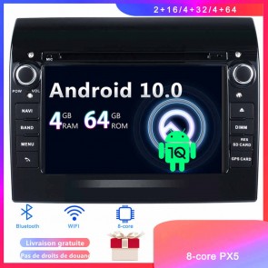 Android 10 Autoradio Lecteur DVD GPS Compatible pour Fiat Ducato (De 2006)-1