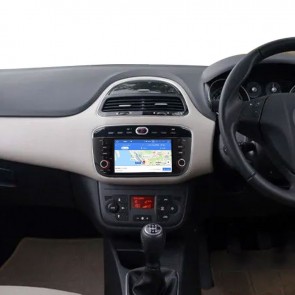 Fiat Punto Android 10.0 Autoradio DVD GPS avec Ecran tactile Commande au volant et Kit mains libres Bluetooth Micro DAB CD SD USB 4G WiFi TV MirrorLink OBD2 Carplay - Android 10 Autoradio Lecteur DVD GPS Compatible pour Fiat Punto (De 2012)
