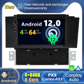 Android 12 Autoradio Lecteur DVD GPS Compatible pour Citroën DS4 (De 2011)-1