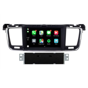 Peugeot 508 Android 12.0 Autoradio DVD GPS avec Commande au volant et Kit mains libres Bluetooth DAB USB 4G WiFi OBD2 Carplay - Android 12 Autoradio Lecteur DVD GPS pour Peugeot 508 (De 2010)