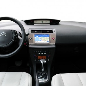 Citroën C4 Android 10.0 Autoradio DVD GPS avec Ecran tactile Commande au volant et Kit mains libres Bluetooth Micro DAB CD SD USB 4G WiFi TV MirrorLink OBD2 Carplay - Android 10 Autoradio Lecteur DVD GPS Compatible pour Citroën C4 (2004-2011)
