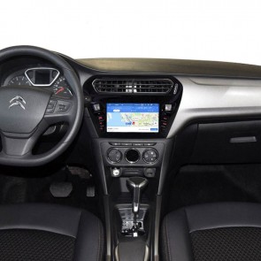 Citroën C-Elysée Android 10.0 Autoradio DVD GPS avec Ecran tactile Commande au volant et Kit mains libres Bluetooth Micro DAB CD SD USB 4G WiFi TV MirrorLink OBD2 Carplay - Android 10 Autoradio Lecteur DVD GPS Compatible pour Citroën C-Elysée (De 2012)