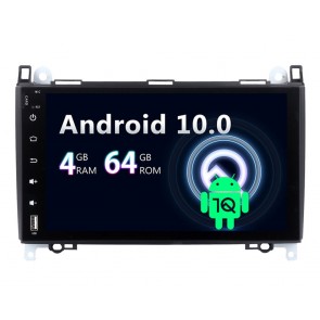 Mercedes Vito W639 Android 10.0 Autoradio DVD GPS avec Ecran tactile Commande au volant et Kit mains libres Bluetooth Micro DAB CD SD USB 4G WiFi MirrorLink OBD2 Carplay - Android 10 Autoradio Lecteur DVD GPS Compatible pour Mercedes Vito W639 (2006-2014)