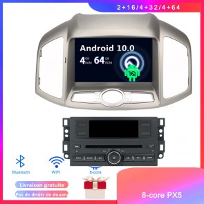 Android 10 Autoradio Lecteur DVD GPS Compatible pour Chevrolet Captiva (De 2012)-1