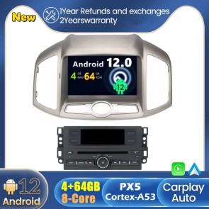 Android 12 Autoradio Lecteur DVD GPS Compatible pour Chevrolet Captiva (De 2012)-1