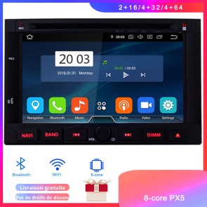 Android 10 Autoradio Lecteur DVD GPS Compatible pour Peugeot 307 (2001-2011)-1