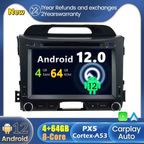 Android 13 Autoradio Lecteur DVD GPS Compatible pour Kia Sportage (2010-2016)-1