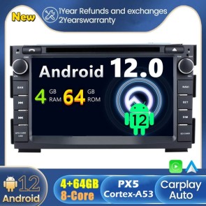 Android 12 Autoradio Lecteur DVD GPS Compatible pour Kia Venga YN (De 2010)-1