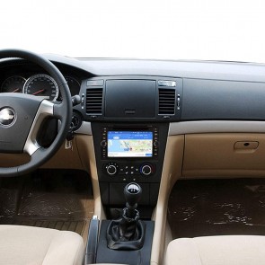 Chevrolet Aveo Android 10.0 Autoradio DVD GPS avec Ecran tactile Commande au volant et Kit mains libres Bluetooth Micro DAB CD SD USB 4G WiFi TV MirrorLink OBD2 Carplay - Android 10 Autoradio Lecteur DVD GPS Compatible pour Chevrolet Aveo (2002-2011)