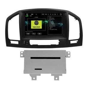 Opel Insignia Android 12.0 Autoradio DVD GPS avec Commande au volant et Kit mains libres Bluetooth DAB USB 4G WiFi OBD2 Carplay - Android 12 Autoradio Lecteur DVD GPS pour Opel Insignia (2008-2013)