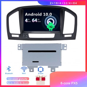 Android 10 Autoradio Lecteur DVD GPS Compatible pour Opel Insignia (2008-2013)-1