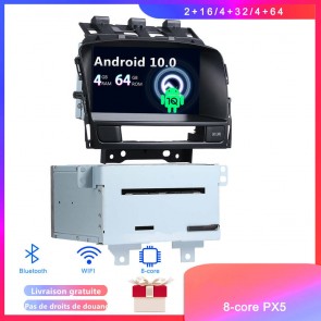 Android 10 Autoradio Lecteur DVD GPS Compatible pour Opel Astra J (2009-2015)-1