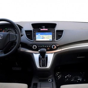 Honda CR-V Android 10.0 Autoradio DVD GPS avec Ecran tactile Commande au volant et Kit mains libres Bluetooth Micro DAB CD SD USB 4G WiFi TV MirrorLink OBD2 Carplay - Android 10 Autoradio Lecteur DVD GPS Compatible pour Honda CR-V (2012-2017)