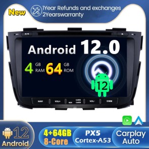 Android 12 Autoradio Lecteur DVD GPS Compatible pour Kia Sorento (2013-2014)-1