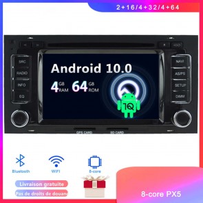 Android 10 Autoradio Lecteur DVD GPS Compatible pour VW Touareg (2003-2010)-1