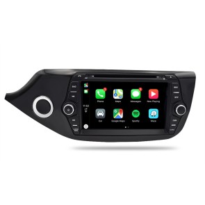 Kia Ceed Android 12.0 Autoradio DVD GPS avec Commande au volant et Kit mains libres Bluetooth DAB USB 4G WiFi OBD2 Carplay - Android 12 Autoradio Lecteur DVD GPS pour Kia Ceed (2012-2018)