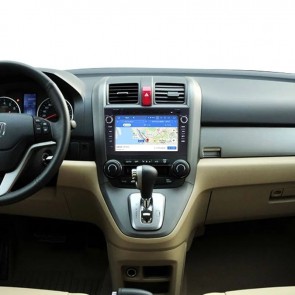 Honda CR-V Android 10.0 Autoradio DVD GPS avec Ecran tactile Commande au volant et Kit mains libres Bluetooth Micro DAB CD SD USB 4G WiFi TV MirrorLink OBD2 Carplay - Android 10 Autoradio Lecteur DVD GPS Compatible pour Honda CR-V (2006-2011)