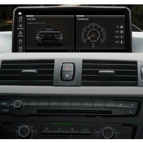 BMW F30 F31 F34 Android 11 Autoradio DVD GPS Navigation avec 8-Core 8Go+256Go Écran Tactile Bluetooth 5.0 Telecommande au Volant DSP DAB USB WiFi 4G LTE CarPlay - 12,5