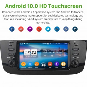 Android 10.0 Lecteur DVD GPS Radio Stéréo Navigation pour Fiat Grande Punto (De 2012)-1