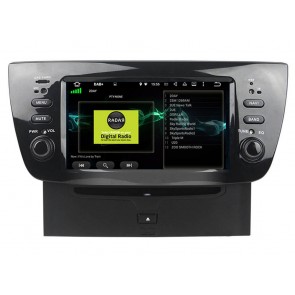 Fiat Doblo Android 10.0 Autoradio DVD GPS avec 8-Core 4Go+64Go Bluetooth Parrot Telecommande au Volant Micro DSP CD SD USB DAB 4G LTE WiFi TV MirrorLink OBD2 CarPlay - Android 10.0 Lecteur DVD GPS Radio Stéréo Navigation pour Fiat Doblo (De 2010)
