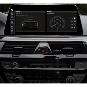 BMW G30 G31 Android 11 Autoradio DVD GPS Navigation avec 8-Core 8Go+256Go Écran Tactile Bluetooth 5.0 Telecommande au Volant DSP SWC DAB SD USB WiFi 4G LTE CarPlay - 10,25