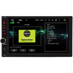 Nissan Navara Android 10.0 Autoradio DVD GPS avec 8-Core 4Go+64Go Bluetooth Parrot Telecommande au Volant Micro DSP CD SD USB DAB 4G LTE WiFi TV MirrorLink OBD2 CarPlay - 7