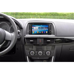 Mazda CX-5 Android 10.0 Autoradio DVD GPS avec 8-Core 4Go+64Go Bluetooth Parrot Telecommande au Volant Micro DSP CD SD USB DAB 4G LTE WiFi TV MirrorLink OBD2 CarPlay - 7