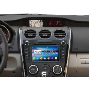 Mazda CX-7 Android 10.0 Autoradio DVD GPS avec 8-Core 4Go+64Go Bluetooth Parrot Telecommande au Volant Micro DSP CD SD USB DAB 4G LTE WiFi TV MirrorLink OBD2 CarPlay - 7