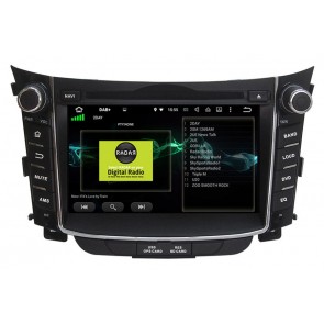 Hyundai i30 Android 10.0 Autoradio DVD GPS avec 8-Core 4Go+64Go Bluetooth Parrot Telecommande au Volant Micro DSP CD SD USB DAB 4G LTE WiFi TV MirrorLink OBD2 CarPlay - 7