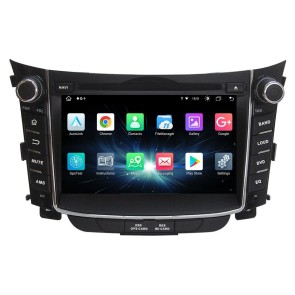 Hyundai i30 Android 13.0 Autoradio DVD GPS avec 8Go+128Go Bluetooth Telecommande au Volant DSP USB DAB 4G WiFi OBD2 CarPlay - 7