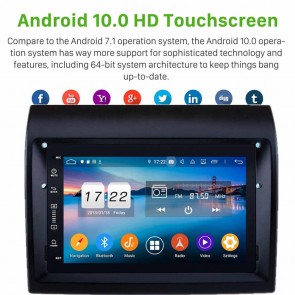 7" Android 10.0 Lecteur DVD GPS Radio Stéréo Navigation pour Peugeot Boxer (2006-2019)-1