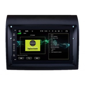 Fiat Ducato Android 10.0 Autoradio DVD GPS avec 8-Core 4Go+64Go Bluetooth Parrot Telecommande au Volant Micro DSP CD SD USB DAB 4G LTE WiFi TV MirrorLink OBD2 CarPlay - 7