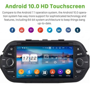 7" Android 10.0 Lecteur DVD GPS Radio Stéréo Navigation pour Fiat Tipo (2015-2019)-1