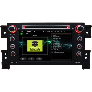 Suzuki Grand Vitara Android 10.0 Autoradio DVD GPS avec 8-Core 4Go+64Go Bluetooth Parrot Telecommande au Volant Micro DSP CD SD USB DAB 4G LTE WiFi TV OBD2 CarPlay - 7