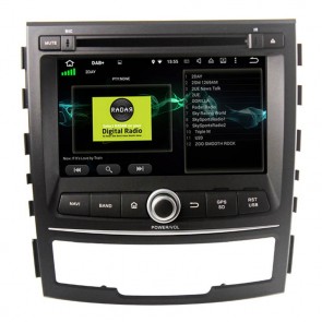 SsangYong Korando Android 10.0 Autoradio DVD GPS avec 8-Core 4Go+64Go Bluetooth Parrot Telecommande au Volant Micro DSP CD SD USB DAB 4G LTE WiFi TV OBD2 CarPlay - 7