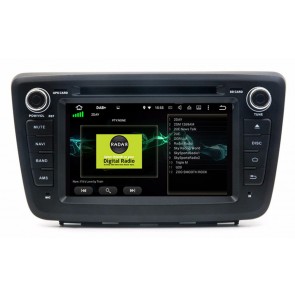 Suzuki Baleno Android 10.0 Autoradio DVD GPS avec 8-Core 4Go+64Go Bluetooth Parrot Telecommande au Volant Micro DSP CD SD USB DAB 4G LTE WiFi MirrorLink OBD2 CarPlay - 7