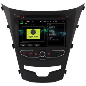 SsangYong Korando Android 10.0 Autoradio DVD GPS avec 8-Core 4Go+64Go Bluetooth Parrot Telecommande au Volant Micro DSP CD SD USB DAB 4G LTE WiFi TV OBD2 CarPlay - 7